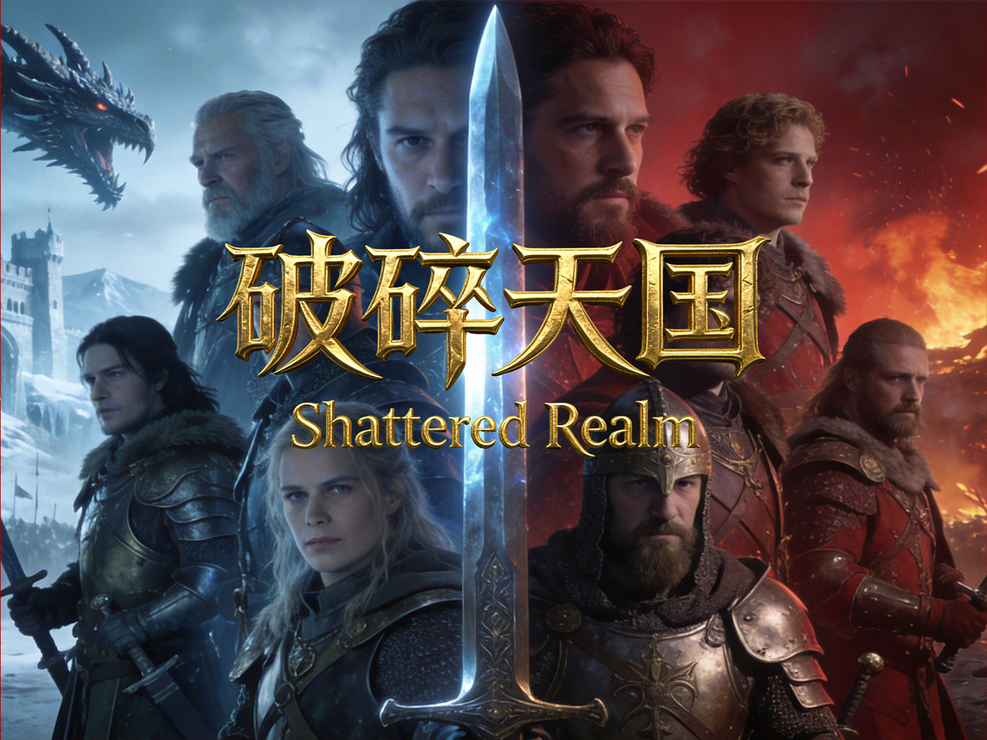 耗时上百小时，我把游戏做成了电影！从小人物，到君临天下！开年巨献《破碎天国》